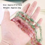 10*8mm Faceted Strawberry Quartz Beads for Jewelry Making