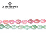 10*8mm Faceted Strawberry Quartz Beads for Jewelry Making