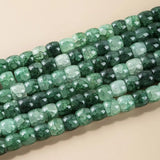 10*8mm Natural Stone Popcorn Glass Beads Rondelle Spacer For Jewelry Making