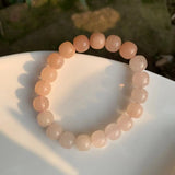 Golden Silk Jade Quartz Bracelet 10*9MM Natural Stone