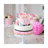 Diamond Number 0-9 Wedding Cake Topper