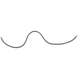 Rubber Lace Choker Necklace 450x4mm for Men Women