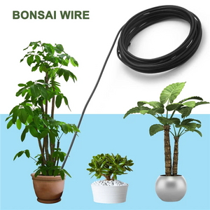 10 Anodized Aluminum Bonsai Training Wires - 5 Sizes 1.0-3.0 mm