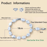 Green CZ 925 Mark Health Bracelet Bangle