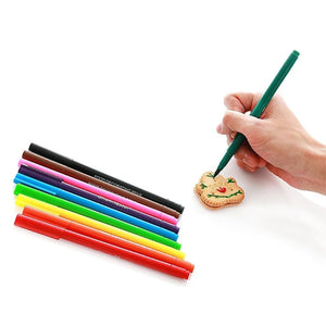 10 Colors Edible Ink Markers for Cookies Epoxy Resin Food Coloring