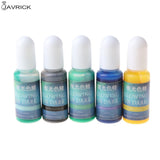 10 Colors Luminous Epoxy Resin Pigment for Jewelry Making