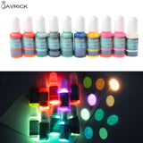 10 Colors Luminous Epoxy Resin Pigment for Jewelry Making