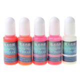 10 Colors Glow in Dark Epoxy Resin Pigment Luminous Colorant for Jewelry Making