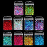 Holographic Chunky Glitter Epoxy Resin Flakes Sequins 2g