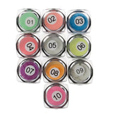 10 Colors Luminous Powder Resin Pigment Dye UV Resin Epoxy DIY