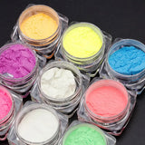 10 Colors Luminous Powder Resin Pigment Dye UV Resin Epoxy DIY