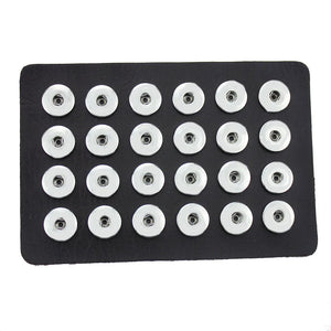 Snap Button Display Board for 18mm Snap Buttons Jewelry