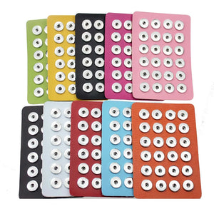 Snap Button Display Board for 18mm Snap Buttons Jewelry
