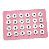 Snap Button Display Board for 18mm Snap Buttons Jewelry