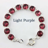 Glass Crystal Dot Bracelet for Women - Statement Bracelets Jewelry