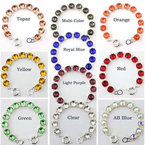 Glass Crystal Dot Bracelet for Women - Statement Bracelets Jewelry
