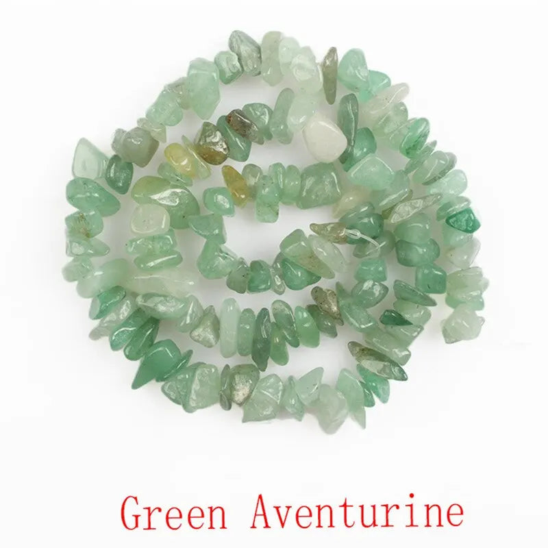 10 Colors Natural Stone Loose Beads for DIY Jewelry Necklace Bracelets
