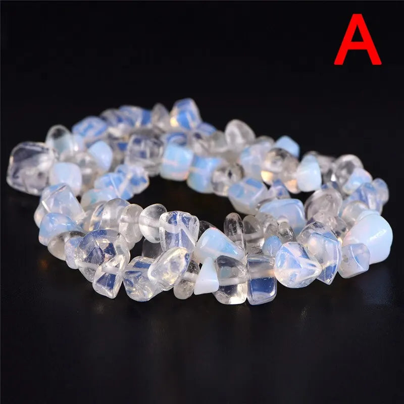 10 Colors Natural Stone Loose Beads for DIY Jewelry Necklace Bracelets