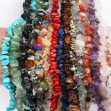 10 Colors Natural Stone Loose Beads for DIY Jewelry Necklace Bracelets