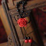 10 Designs Lapis Collection Ethnic Necklace Vintgae Jewelry Rose Necklace Red