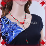 10 Designs Lapis Collection Ethnic Necklace Vintgae Jewelry Rose Necklace Red
