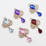 Crown Drop Acrylic Pendant DIY Costume Decorative Lady Brooch