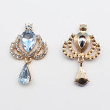 Crown Drop Acrylic Pendant DIY Costume Decorative Lady Brooch