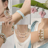 10 Grid Bead Set Multi-Color Pearl Bag DIY Necklace Bracelet Earrings