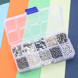 10 Grid Mini Glass Seed Beads Kit for Jewelry Making DIY Craft