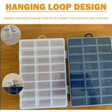 Double Layer Jewelry Box for Travel Portable Ring Earrings Necklace Organizer