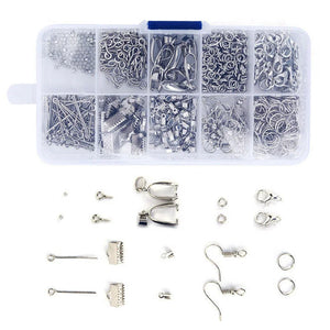 Jewelry Making Kit Copper Wire Open Jump Ring Earring Hook Wire