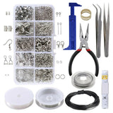 Jewelry Making Kit Copper Wire Open Jump Ring Earring Hook Wire