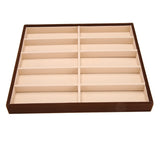 10 Grids Sunglasses Display Box Jewelry Organizer Tray Cases