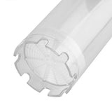 10-Inch Reusable Clear Water Filter Housing Refillable Cartridge