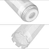 10-Inch Reusable Clear Water Filter Housing Refillable Cartridge