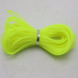 10m 2mm Soft Hollow Rubber Tubing Jewelry Cord Cover Memory Wire