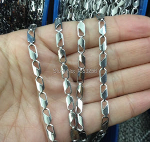 10m 2.5mm Stainless Steel Link Chain for DIY Jewelry