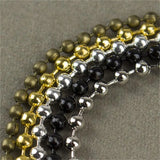 10m Metal Ball Bead Chains for DIY Jewelry Making