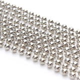 10m Metal Ball Bead Chains for DIY Jewelry Making
