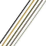 10m Metal Ball Bead Chains for DIY Jewelry Making
