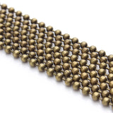 10m Metal Ball Bead Chains for DIY Jewelry Making