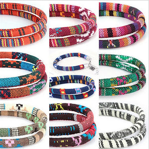 10m Ethnic Cotton Cord 6mm Rope for DIY Bracelets Making