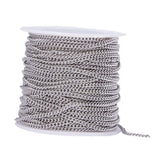10 Meters Silver Open Necklace for Jewelry Making