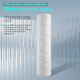 10 Micrometre String Wound Sediment Water Filter Cartridge (6 Pack)