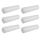 10 Micrometre String Wound Sediment Water Filter Cartridge (6 Pack)