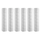 10 Micrometre String Wound Sediment Water Filter Cartridge (6 Pack)