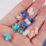 Pink Opal Cactus Charm Necklace Bracelet Southwestern Jewelry