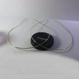 10 PCS 1.2mm 1.5mm Steel Hair Band Base for DIY Jewelry Making