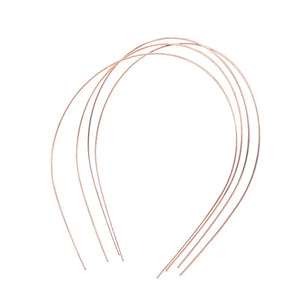 10 PCS 1.2mm 1.5mm Steel Hair Band Base for DIY Jewelry Making