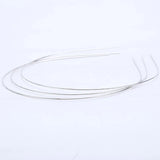 10 PCS 1.2mm 1.5mm Steel Hair Band Base for DIY Jewelry Making